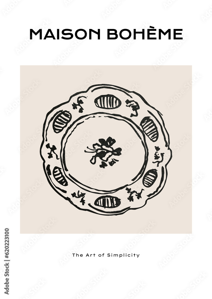 Boheme Art Line art posters Boheme Art Line art posters
