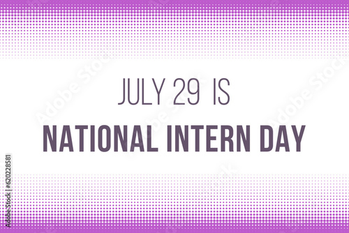 National Intern Day message