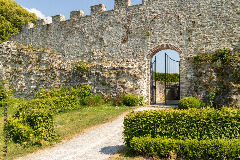 Les remparts du Château d'Hardelot