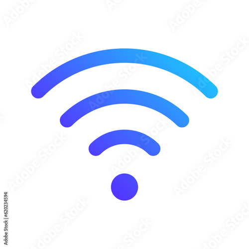 wifi gradient icon