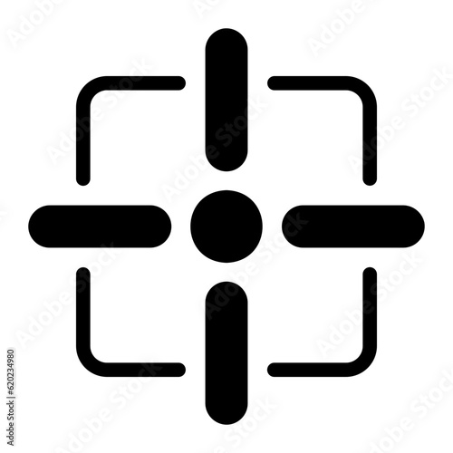 focus glyph icon