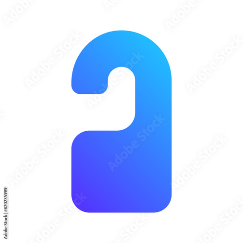 do not disturb gradient icon