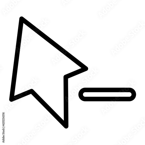 reduce line icon