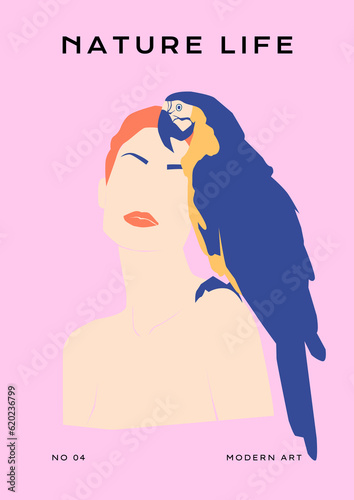 Modern Art Boho style posters