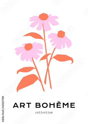 Modern Art Boho style posters
