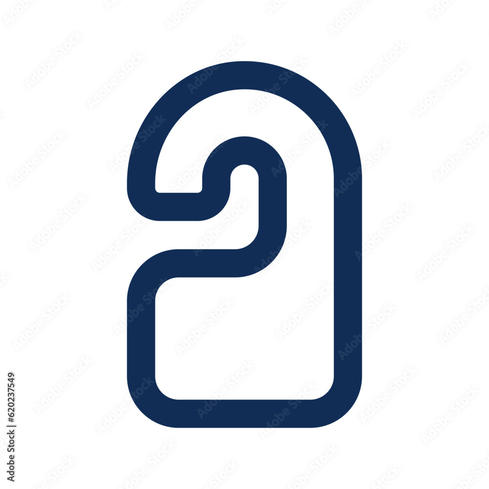do not disturb outline color icon do not disturb outline color icon