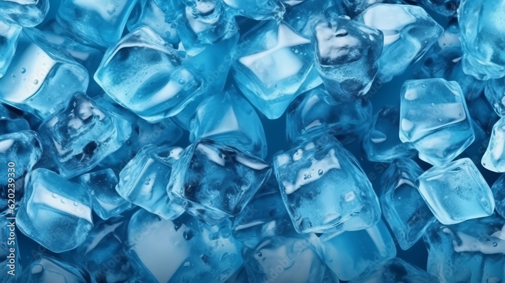 Illustration of a of ice cubes Illustration of a of ice cubes