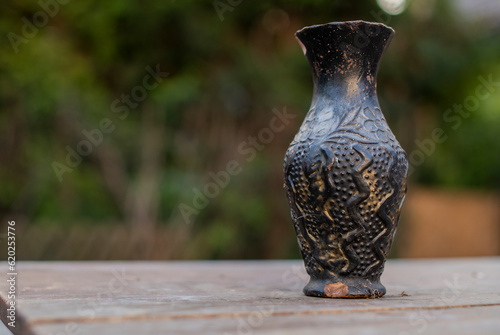 Revealing the Enchanting Beauty of a Vintage Antique Clay Vase