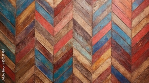 Rustic texture with chevron pattern (Ai generated)