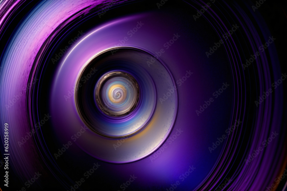 A Close Up Of A Circular Object With A Blurry Background A Close Up Of A Circular Object With A Blurry Background