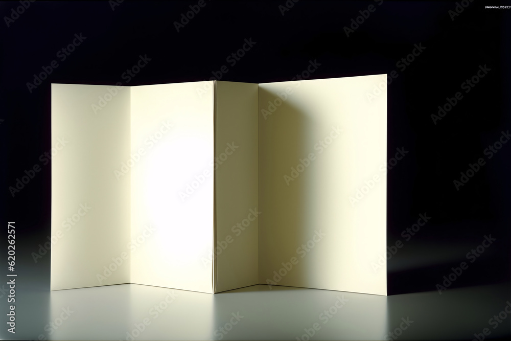 An Open White Box Sitting On Top Of A Table An Open White Box Sitting On Top Of A Table