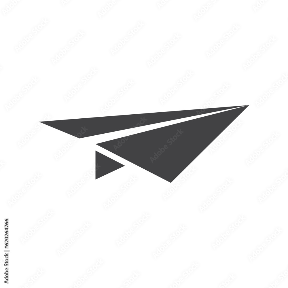 paper plane icon design vector template paper plane icon design vector template