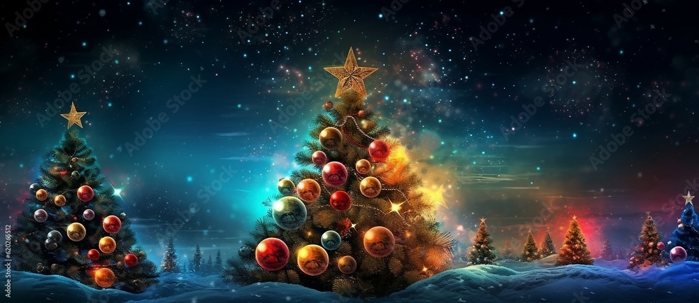 christmas tree and snowman christmas tree and snowman