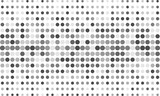 Abstract background with dots random grey and white shades.