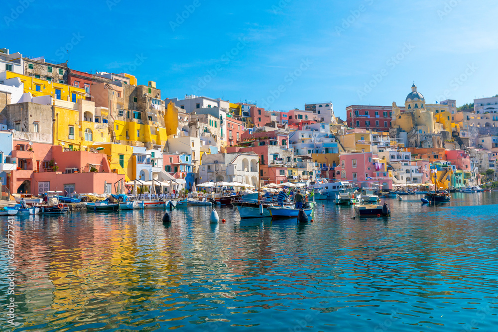 Marina di Corricella, Procida, Flegrean Islands, Campania Marina di Corricella, Procida, Flegrean Islands, Campania