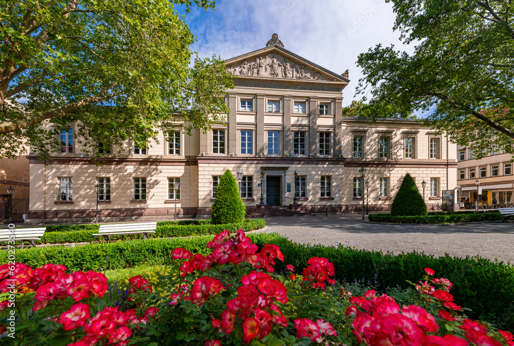 Historic Assembly Hall or Great Hall called “Alte Aula“, is a public monument and sight in Goettingen in Lower Saxony Germany. Main building of the internationally renowned research university.