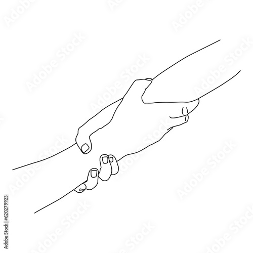 Hand Drawing Line Art 48 (ID: 620279923)