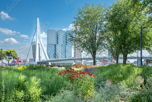 Ze Hielden Koers Park in Rotterdam, Zuid-Holland province, The Netherlands