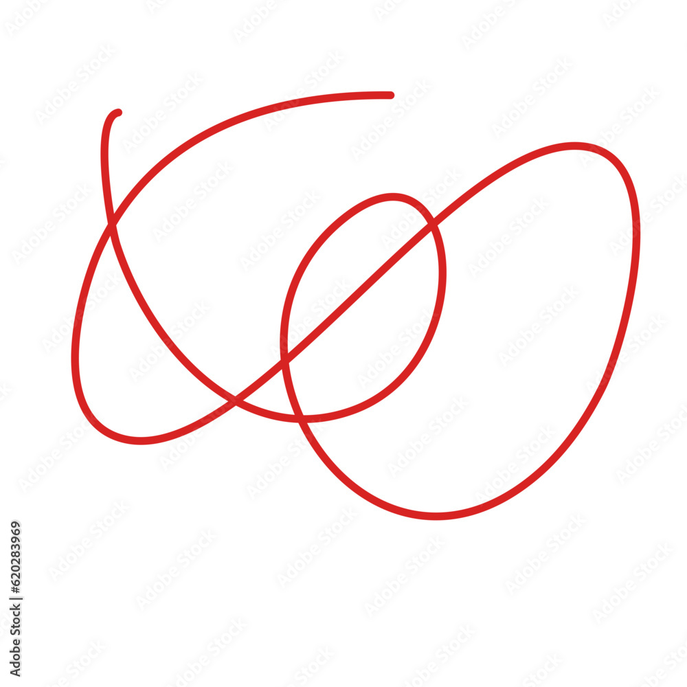 Vector Red Thread Vector Red Thread