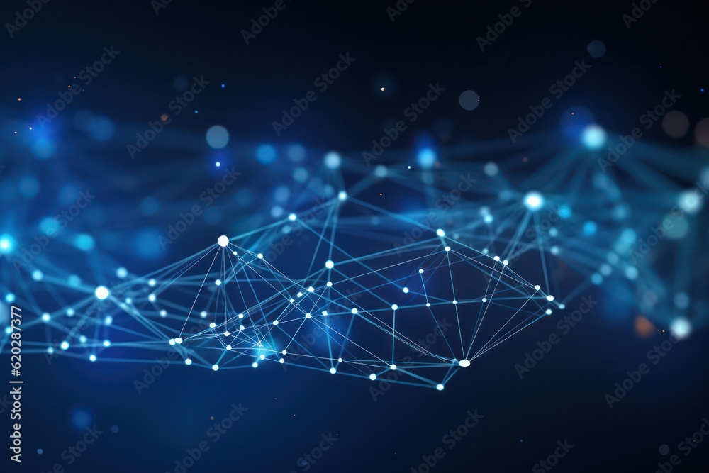 abstract background design connected digital lines and dots, representing network connection wireframe abstract background design connected digital lines and dots, representing network connection wireframe
