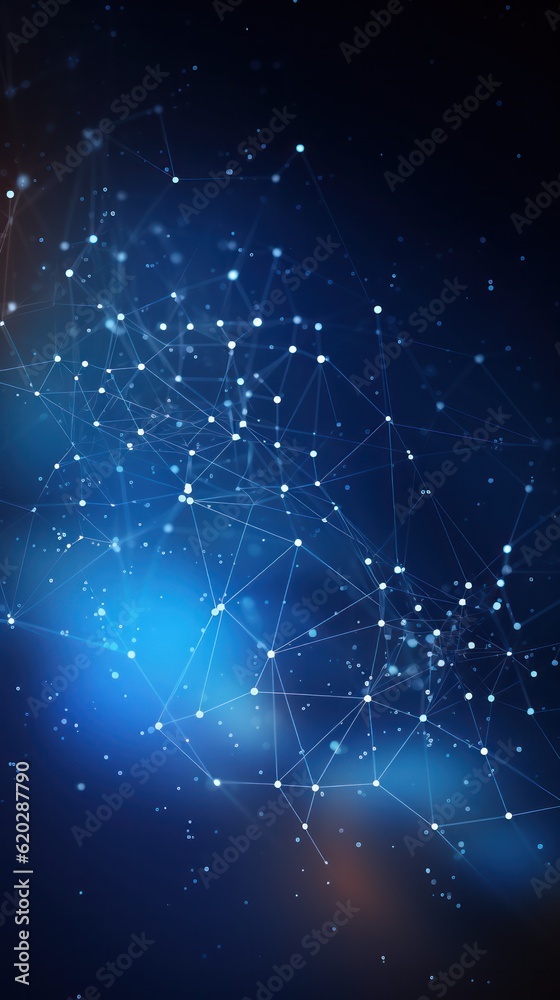 abstract composition: dynamic lines and dots form a network structure, network grids. abstract composition: dynamic lines and dots form a network structure, network grids.
