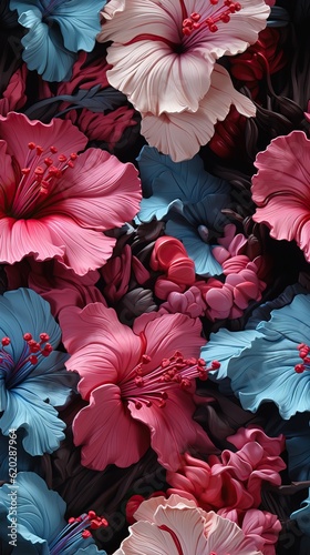 Floral background, generati...