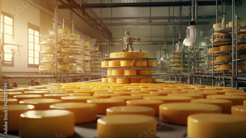 Round cheese production line factory