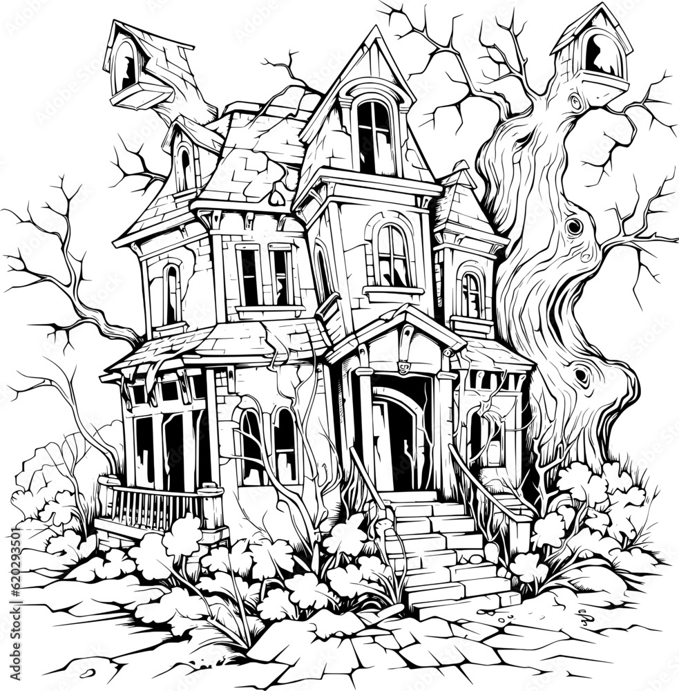 Spooky House Halloween