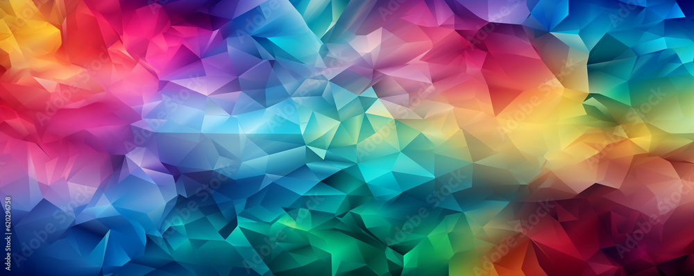 Gradient In 2 Dimensions Bursting Dimensions: Vibrant Abstract Gradients meet Striking Geometric ...