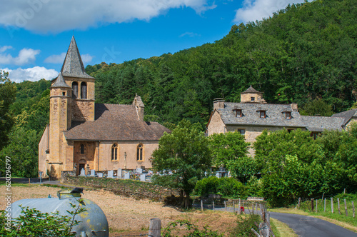 Hameau aveyronnais, Aubrac, France photo