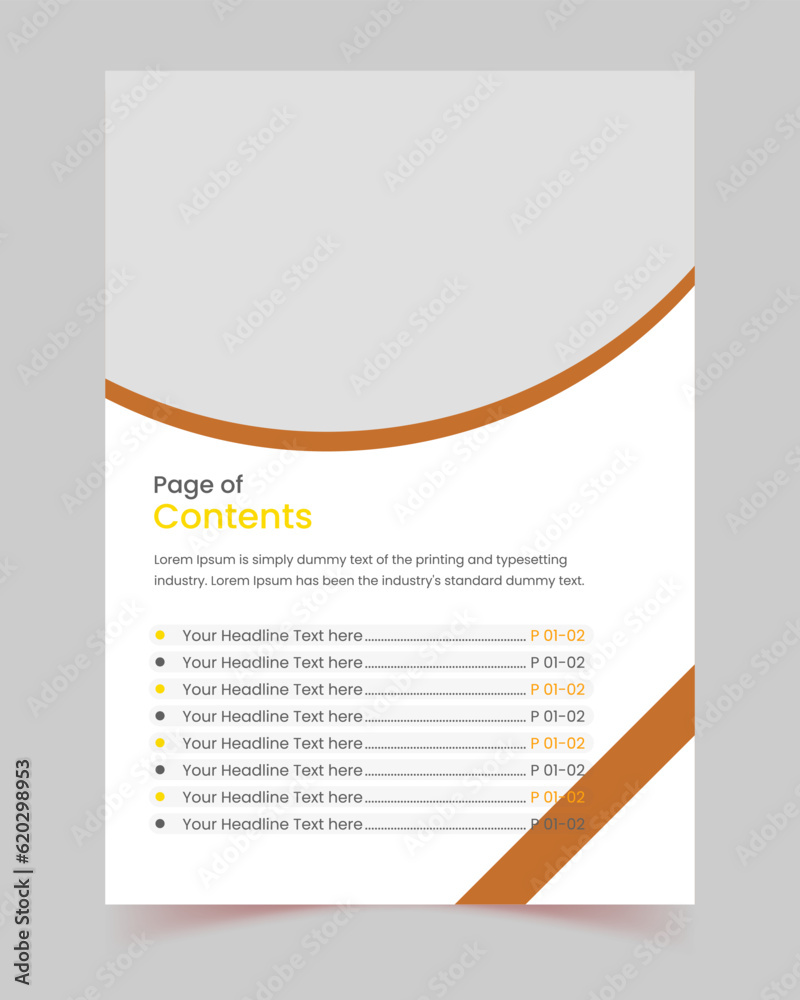  flyer, magazine, leaflet, company profile, book, annual report, brochures, presentations, a4, cover, template layout design with cover page for company profile