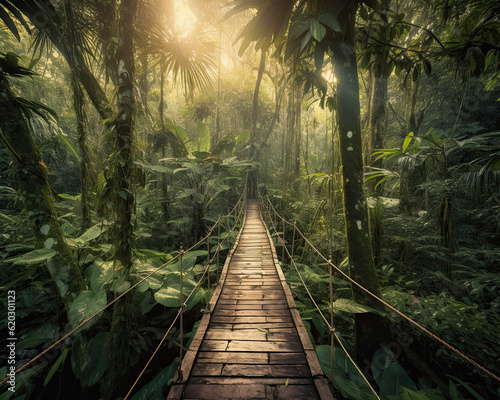Exploring the Dense Amazon Jungle: A Generative AI-Powered Tour