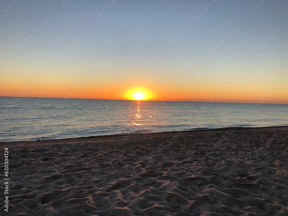 Obraz premium Sonnenuntergang