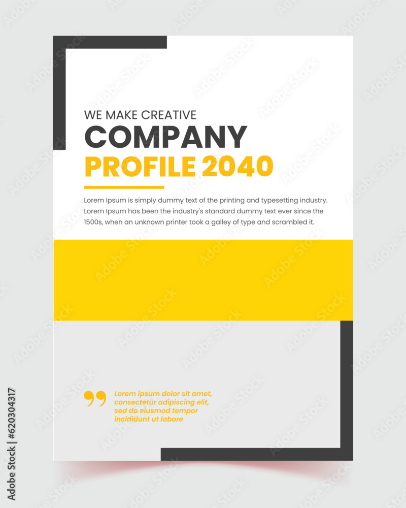 company profile brochure template design, report, cover, poster, Corporate business, page, minimal business brochure template design set, flyer set