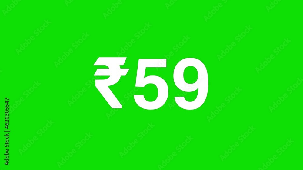 price number count with slide bar animation with Indian rupee sign and alpha price number count with slide bar animation with Indian rupee sign and alpha