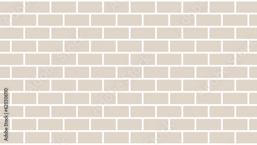 Beige brick wall as background