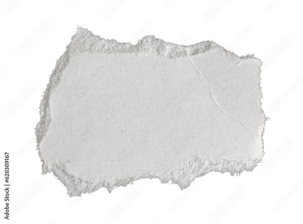 Obraz premium white paper on a white isolated background 