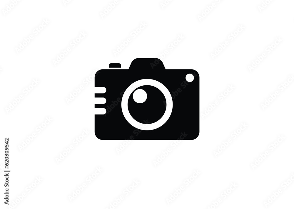 simple camera symbol silhouette