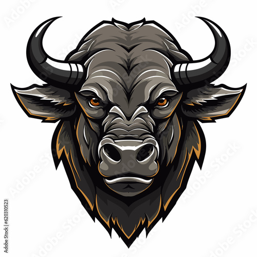 Esport vector logo bull, bull icon, bull head, vector