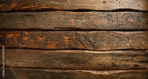 Vintage Charm: Reveling in the Old Plank Wooden Texture