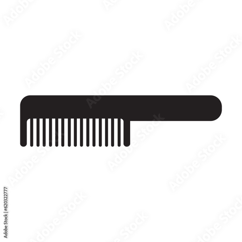 hair comb icon logo vector design template