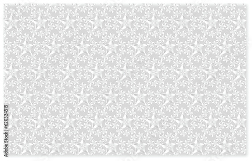 Floral white background pattern