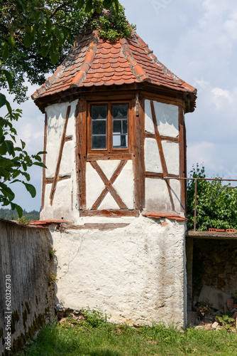 Gartenhaus mit Fachwerk