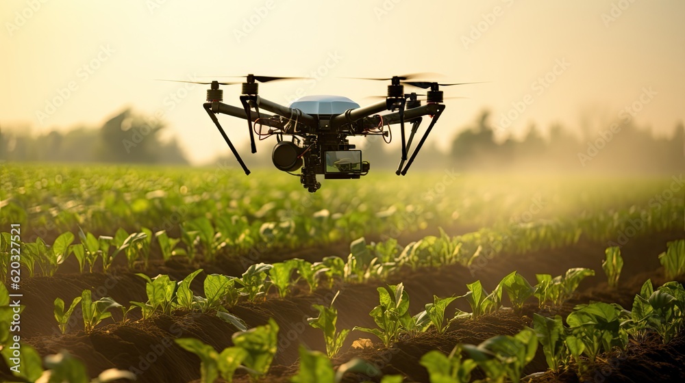 Efficient Agrotech: Automation in Modern Farming with Drones and Machine Learning. Generative AI