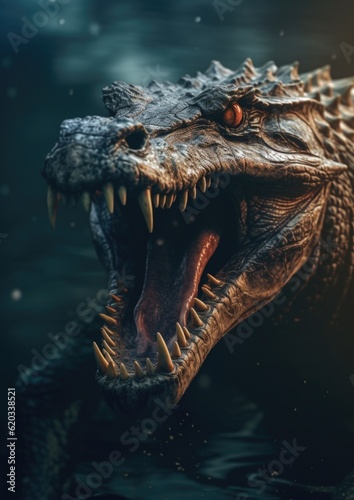 Crocodile Portrait