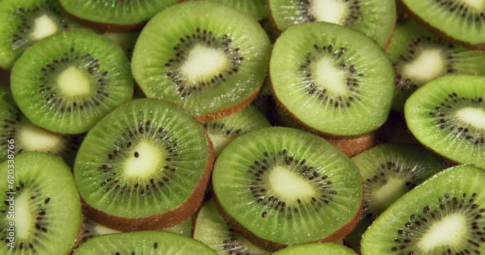 Slices of the Kiwi Fruit Slices of the Kiwi Fruit