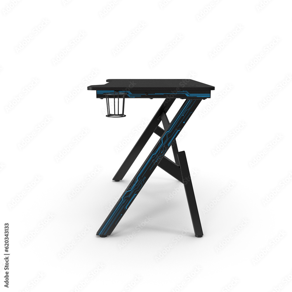 Computer table. minimalist gaming desk Computer table. minimalist gaming desk
