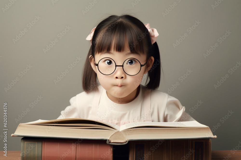 本を読む女の子 AI生成画像 ジェネレーティブAI 本を読む女の子 AI生成画像 ジェネレーティブAI