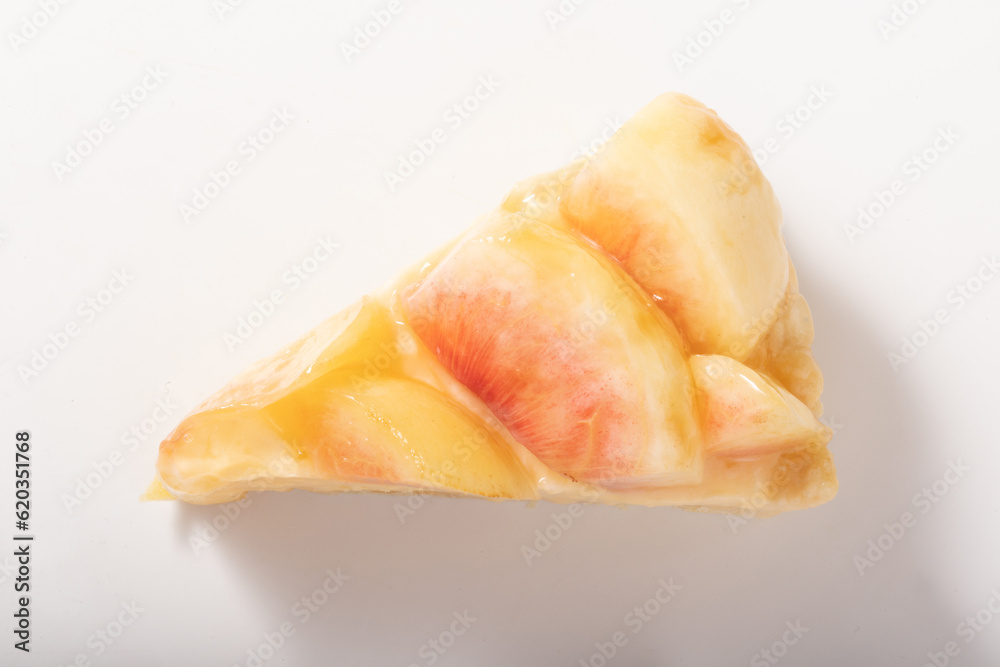 桃のチーズケーキ 桃のチーズケーキ