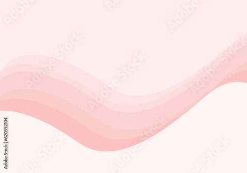 Vector illustration abstract red and pink wave background. Dynamic shape combination patterns wallpaper for business presentation, banner, cover flyer, brochure, and poster. Elegant, cheerfull, brave
